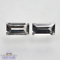 White Sapphire (SafedPukhraj) Pair