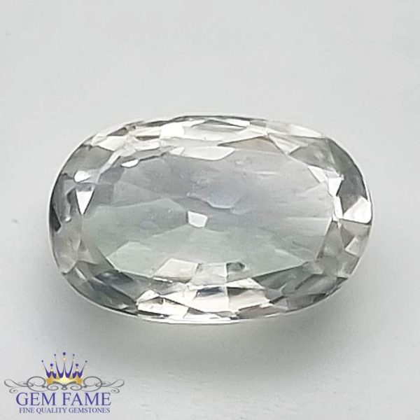 White Zircon (Jarkan) Gemstone 3.36ct