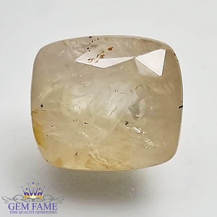Yellow Sapphire (Pukhraj) Gemstone-13.07ct