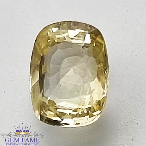 Yellow Sapphire (Pukhraj) Gemstone-1.40ct
