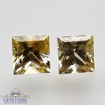 Yellow Sapphire (Pukhraj) Pair Stone