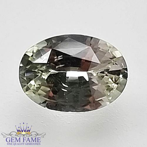 White Sapphire (SafedPukhraj) Gemstone 0.85ct