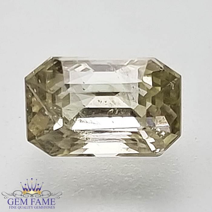 Yellow Sapphire (Pukhraj) Gemstone-1.72ct