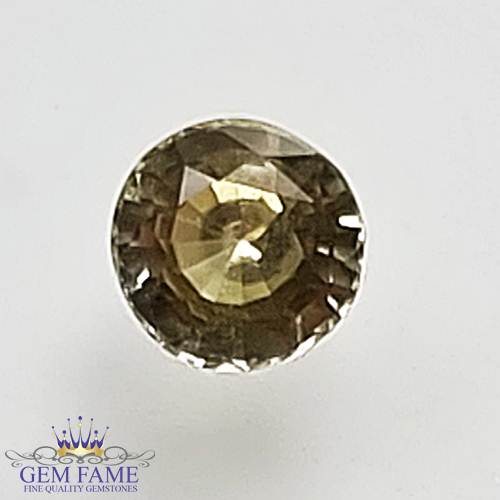 Yellow Sapphire (Pukhraj) Gemstone 0.60ct