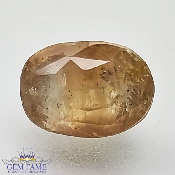 Yellow Sapphire (Pukhraj) Gemstone-5.53ct