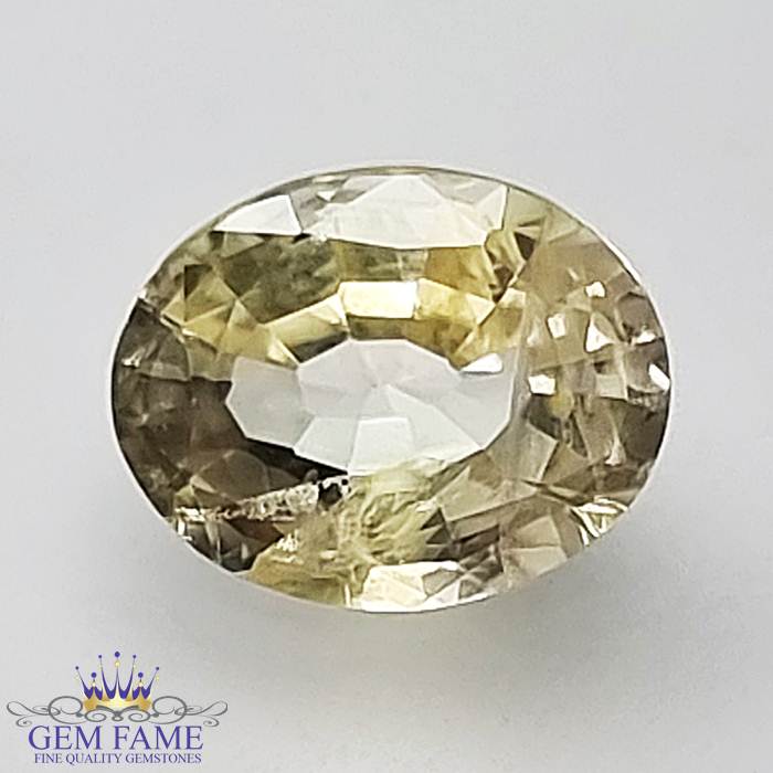 Yellow Sapphire (Pukhraj) Stone 1.39ct