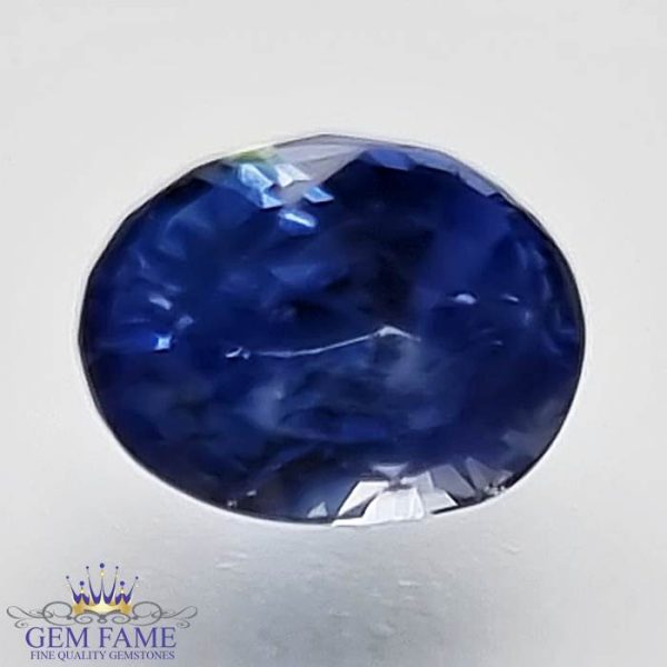 Blue Sapphire (Neelam) Stone 1.36ct Ceylon