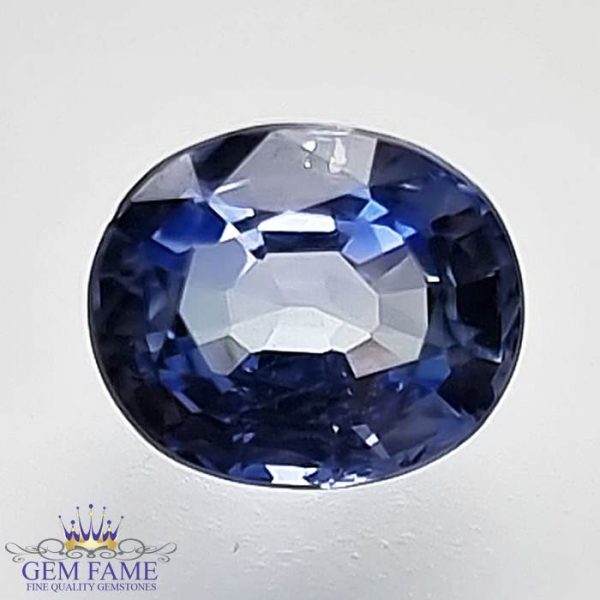 Blue Sapphire (Neelam) Gemstone 1.41ct Ceylon