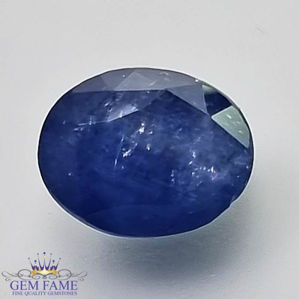 Blue Sapphire (Neelam) Gemstone 3.90ct Ceylon