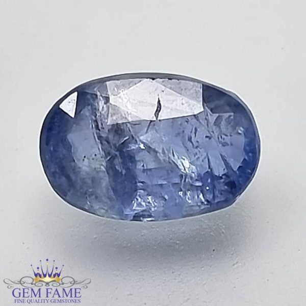 Blue Sapphire (Neelam) Gemstone 3.16ct Ceylon