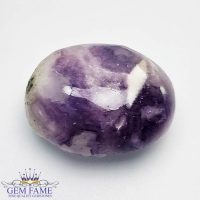 Fluorite in Agate Gemstone