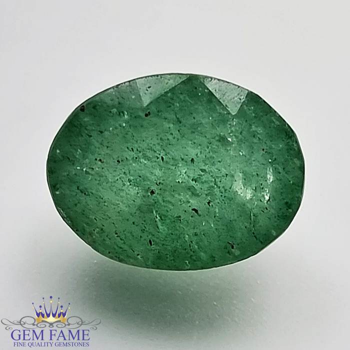 Green Strawberry Quartz Gemstone 6.32ct Africa