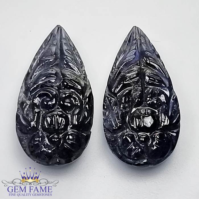 Iolite (Neeli) Pair Gemstone