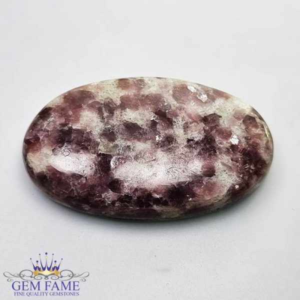 Lepidolite Gemstone 57.06ct Brazil