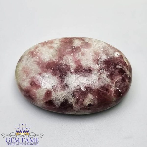 Lepidolite Gemstone 49.61ct Brazil