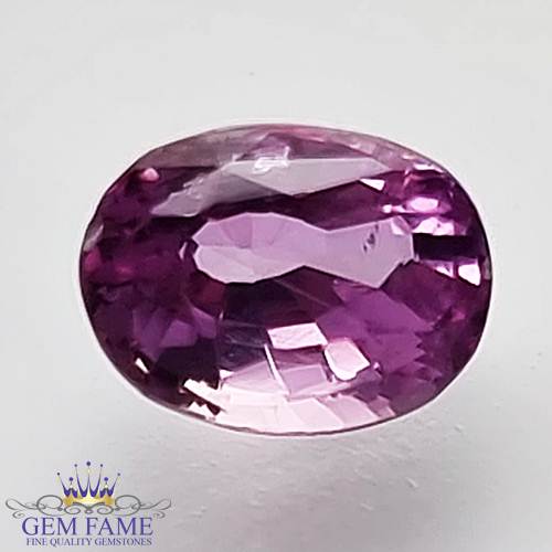 Pink Sapphire Gemstone 1.13ct Ceylon