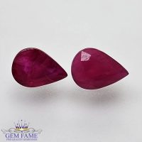 Ruby (Manik Stone) Pair Stone