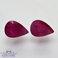 Ruby (Manik Stone) Pair Stone