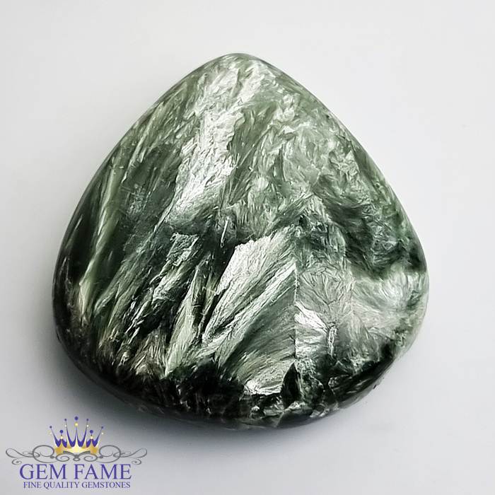 Seraphinite Gemstone 53.63ct Russia