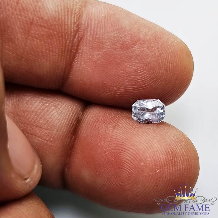 Buy Natural White Sapphire With Slight Blue Tint 1.50 Carat Oval Cut  7.20x5.50 Mm Engagement Rings Sapphire Ring Wedding Rings Online in India -  Etsy