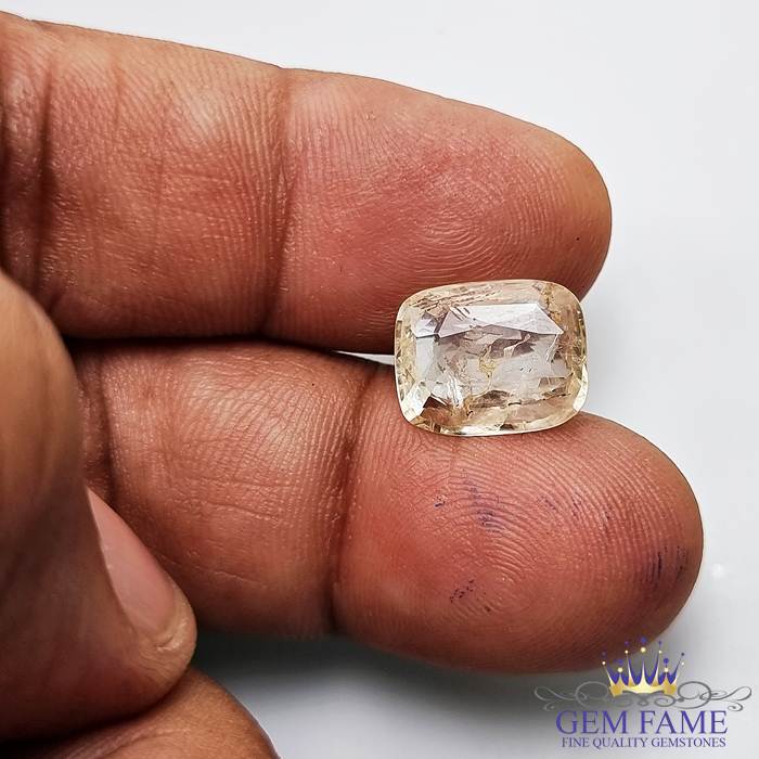 Yellow Sapphire Pukhraj Stone 6.54ct