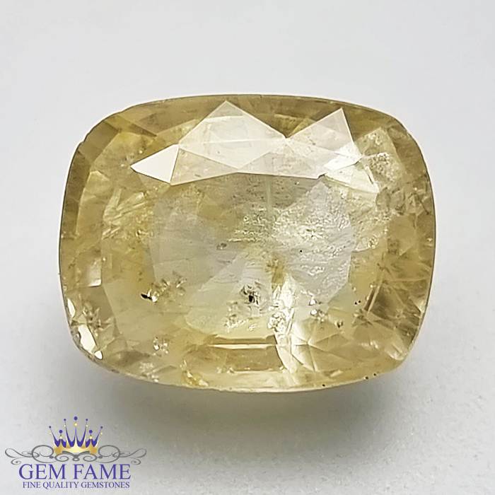 Yellow Sapphire (Pukhraj) Stone