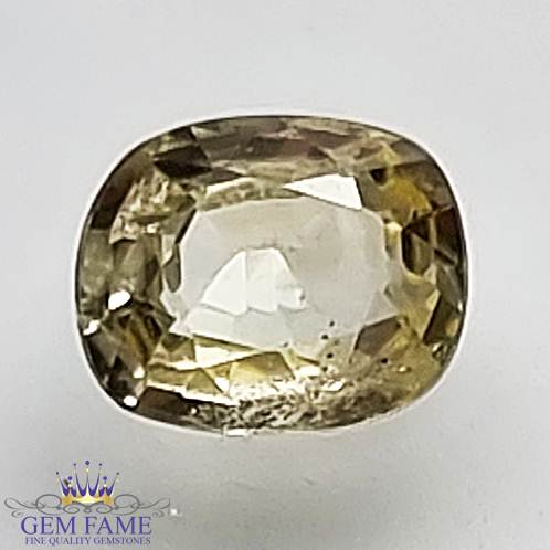 Yellow Sapphire (Pukhraj) Stone