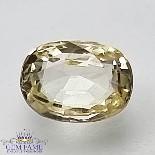 Yellow Sapphire Ceylon Pukhraj Stone-0.97ct