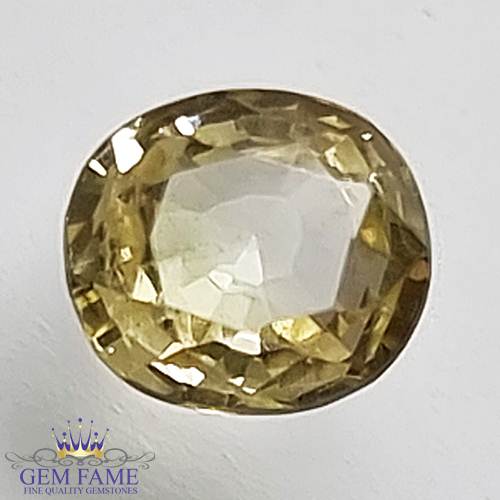 Yellow Sapphire Pukhraj Stone