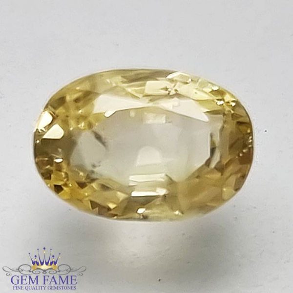 Yellow Sapphire Pukhraj Stone