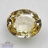 Yellow Sapphire Pukhraj Stone 1.14ct Ceylon