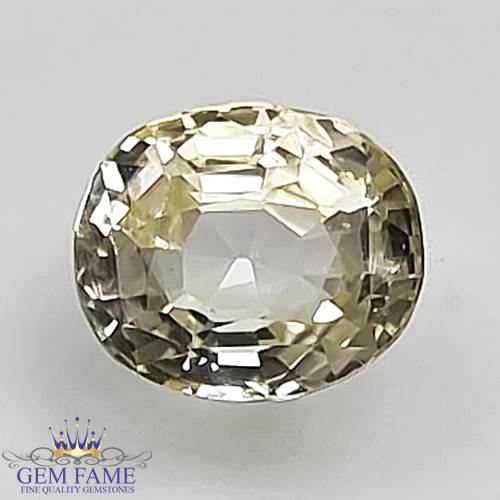 Yellow Sapphire Pukhraj Stone 1.71ct Ceylon