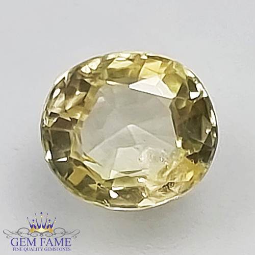 Yellow Sapphire Pukhraj Stone 1.34ct Ceylon