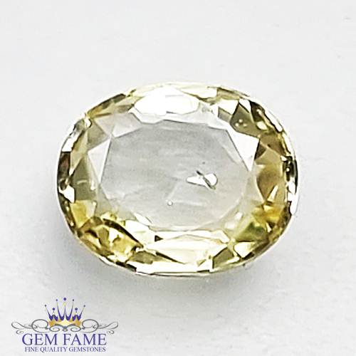 Yellow Sapphire Pukhraj Stone 0.98ct Ceylon