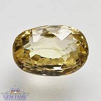 Yellow Sapphire Pukhraj Stone 1.53ct Ceylon