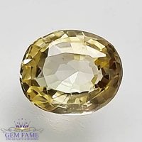 Yellow Sapphire Pukhraj Stone 1.12ct Ceylon