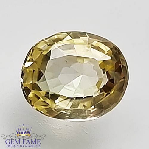 Yellow Sapphire Pukhraj Stone 1.12ct Ceylon