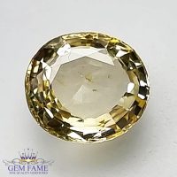 Yellow Sapphire Pukhraj Stone 1.81ct Ceylon