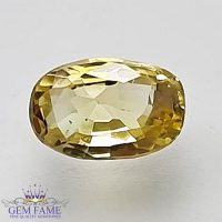 Yellow Sapphire Pukhraj Stone 1.00ct Ceylon