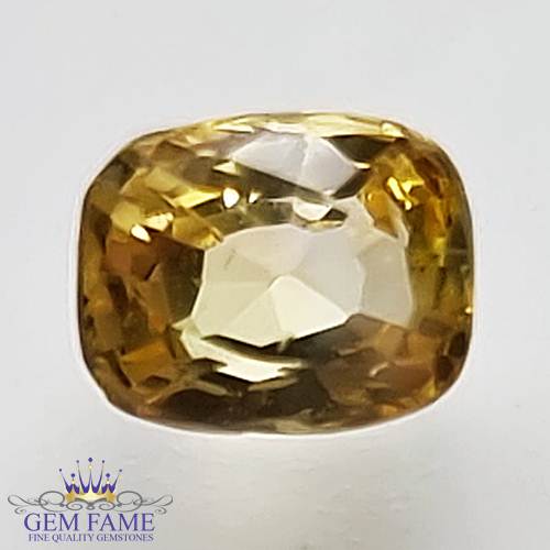 Yellow Sapphire Pukhraj Stone 0.92ct Ceylon