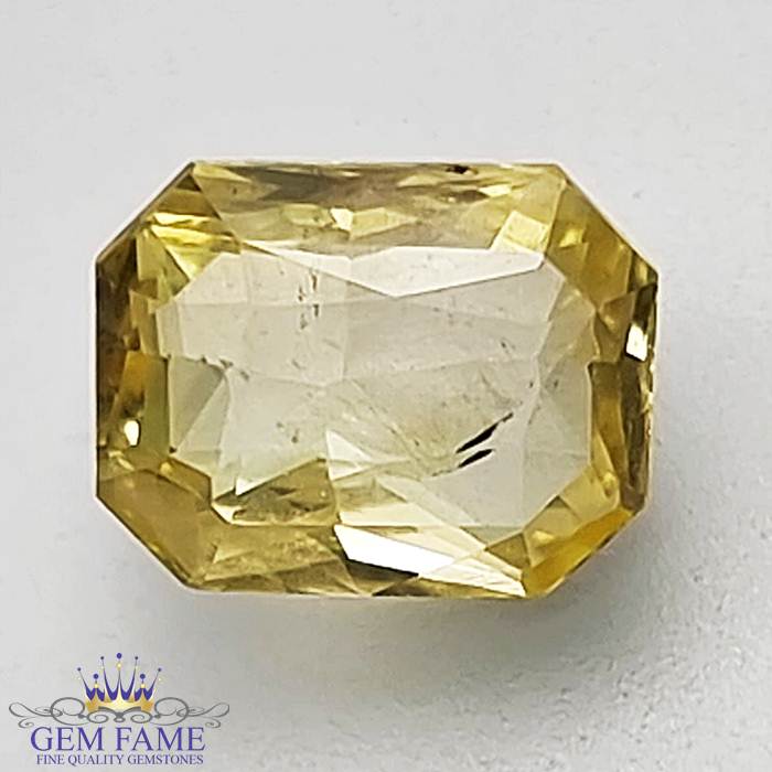 Yellow Sapphire Pukhraj Stone