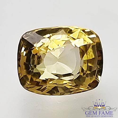 Yellow Sapphire Pukhraj Stone