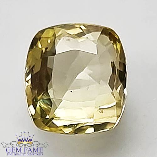 Yellow Sapphire Pukhraj Stone