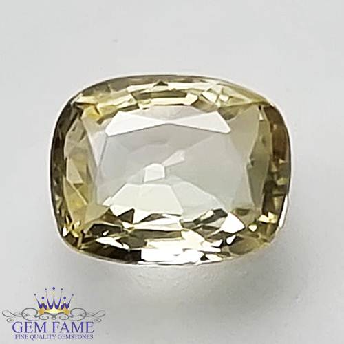 Yellow Sapphire Pukhraj Stone 1.03ct Ceylon