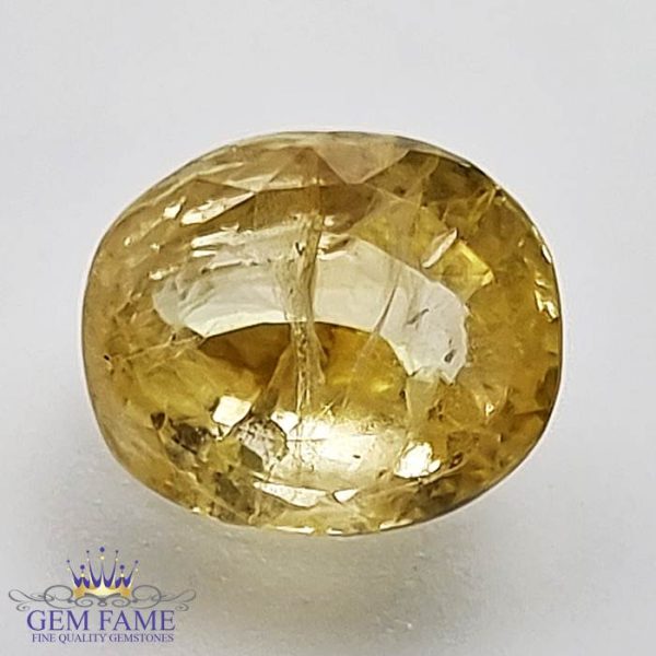 Yellow Sapphire Pukhraj Stone