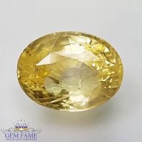 Yellow Sapphire Pukhraj Stone