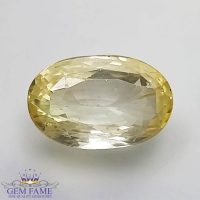 Yellow Sapphire Pukhraj Stone
