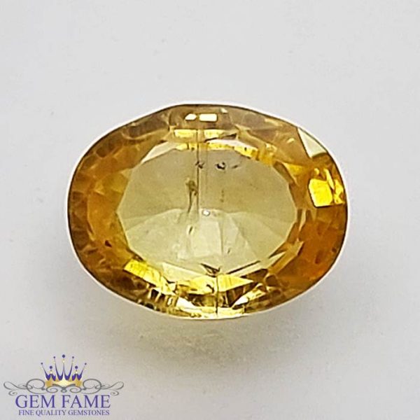 Yellow Sapphire Pukhraj Stone