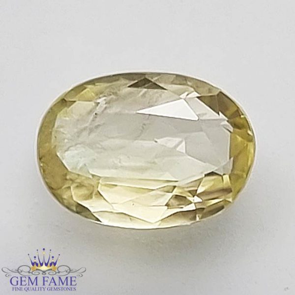 Yellow Sapphire Pukhraj Stone