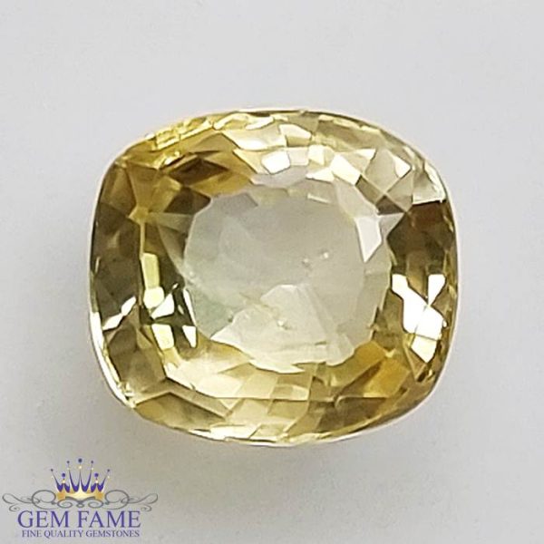 Yellow Sapphire Pukhraj Stone